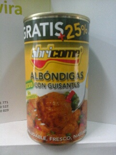 albondigas guisantes abricome 420 grs
