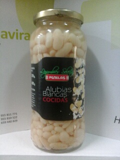 alubias cocidas penelas 580 grs.