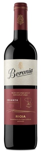 rioja beronia crianza 75 cl.