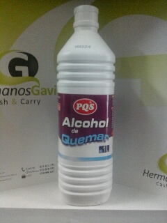 alcohol de quemar pqs 1000