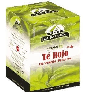 te rojo 20 infusiones la barraca