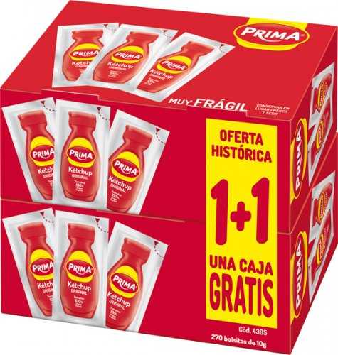 ketchup prima 220 sobres
