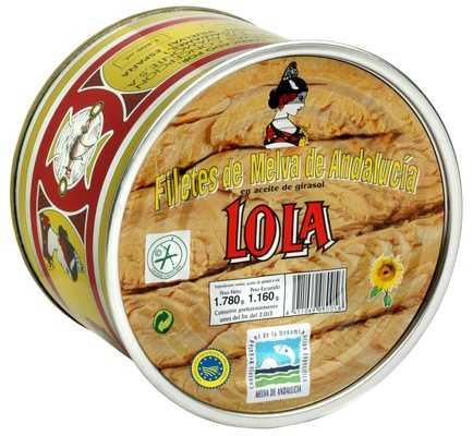 melva lola 1,800gr.almadraba