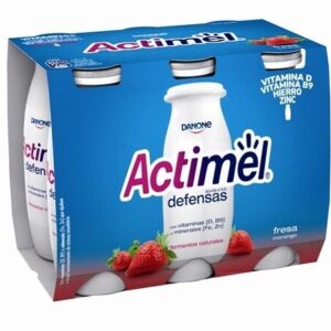 actimel fresa 0% danone pack 6