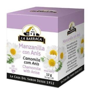 manzanilla con anis la barraca 10 sobres