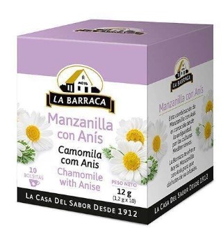 manzanilla con anis la barraca 10 sobres