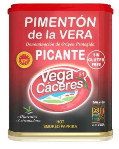 pimenton de la vera picante lata 75g