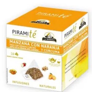 te manzana con naranja y curcuma la barraca 10 uds